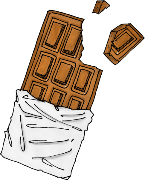 チョコレートのイラスト