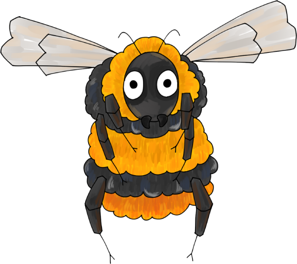 マルハナバチのイラスト