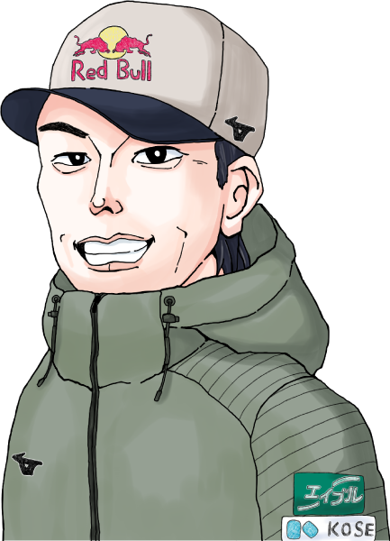 小林陵侑さんのイラスト