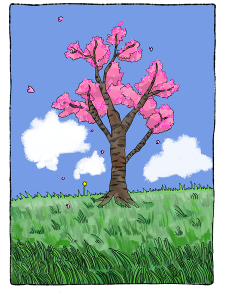 桜のイラスト