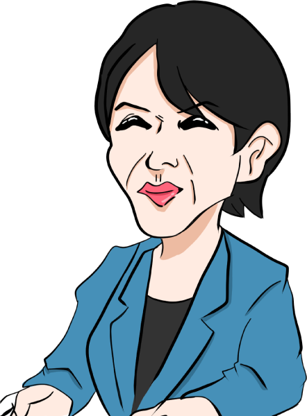 高市早苗さんのイラスト